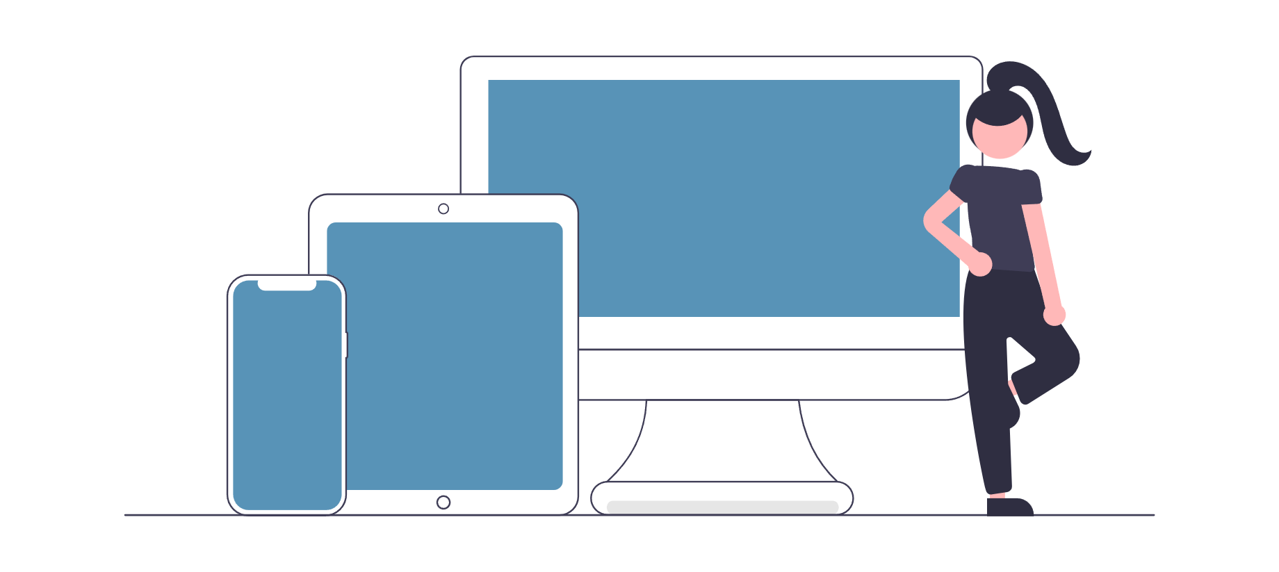 Datenschutz Illustration